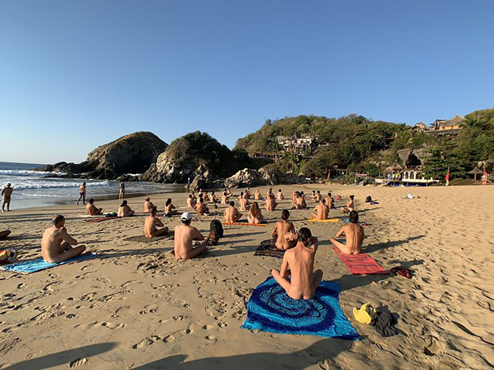Foto: Cortesía Anuncian Festival Nudista 2021 en playa de Oaxaca, pese a emergencia sanitaria por Covid-19