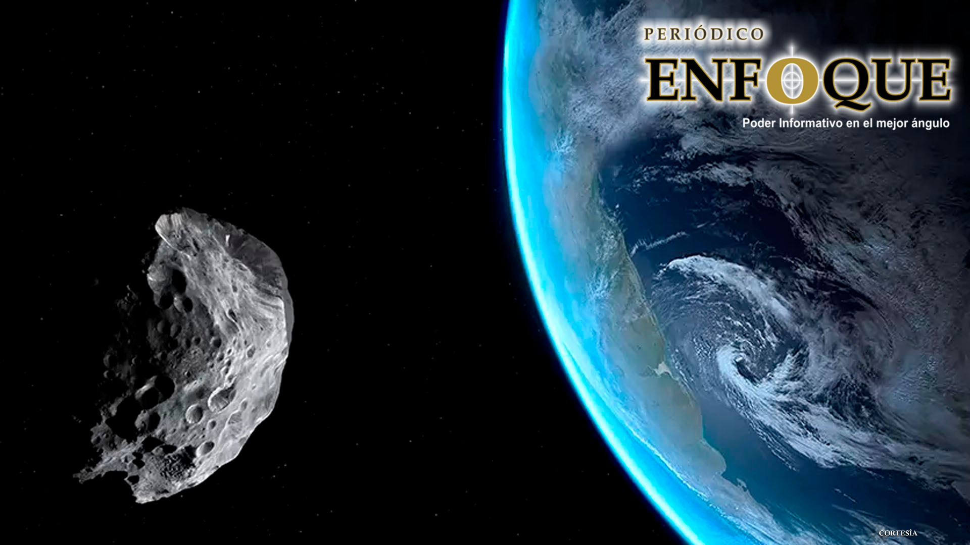 Foto: Cortesía La NASA alarma ante una posible colación de un Asteroide que podría devastar a la Tierra en 2022