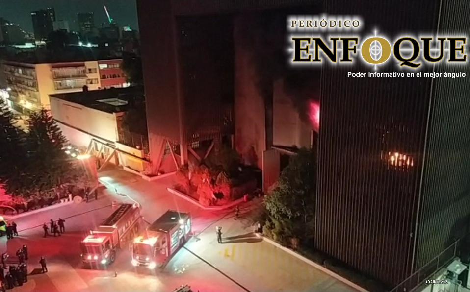 Foto: Cortesía Fuerte Incendio en las Oficinas del Metro despertó a la CDMX