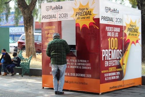 Ayuntamiento rebasa meta de recaudación del pago predial con 461 mdp