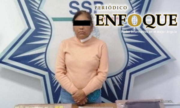 Foto: Cortesía Policía Estatal captura a presunta líder delincuencial con nexos en  Amozoc y Tepeaca