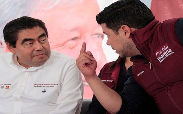 Foto: Cortesía Respalda Barbosa candidatura de Gabriel Biestro por la alcaldía de Puebla