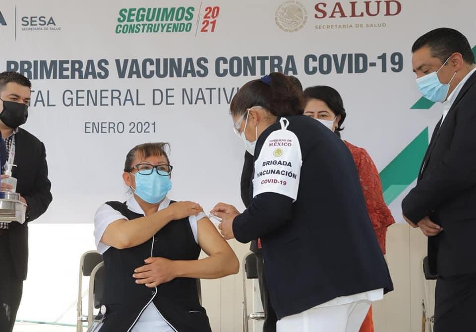 Foto: Cortesía Inicia vacunación contra Covid-19 a personal médico de Tlaxcala: MM