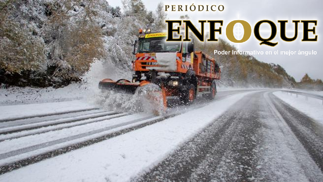 Foto: Cortesía ¿Por qué se hecha sal en las carreteras que tengan hielo por las nevadas?