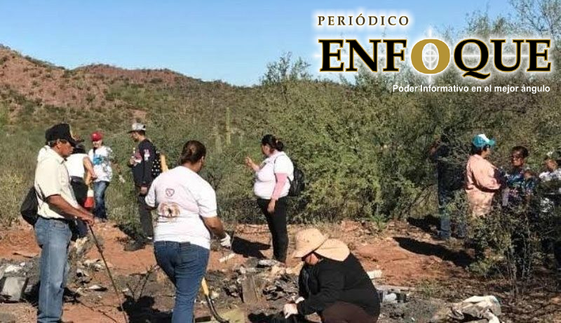 Foto: Cortesía Madres Buscadoras de Sonora encuentran 19 fosas clandestinas