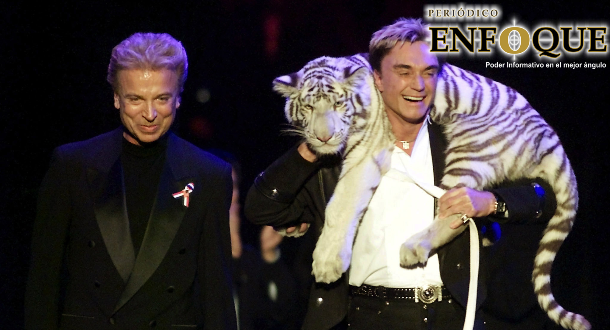 Foto: Cortesía El ilusionista Siegfried Fischbacher falleció en Las Vegas