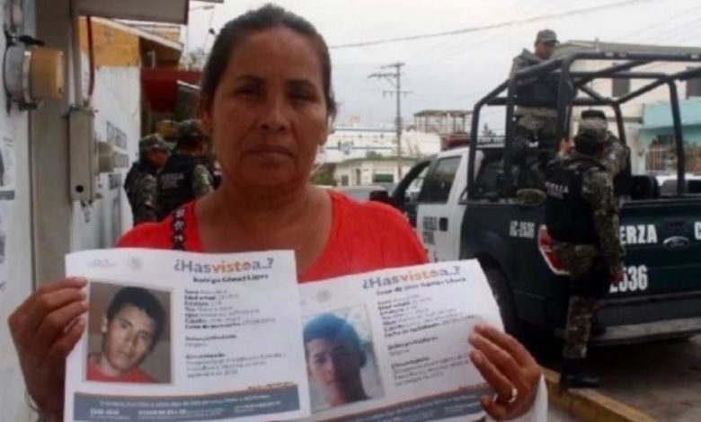 Foto: Cortesía Madre que busca a sus dos hijos desaparecidos, es secuestrada por comando armado