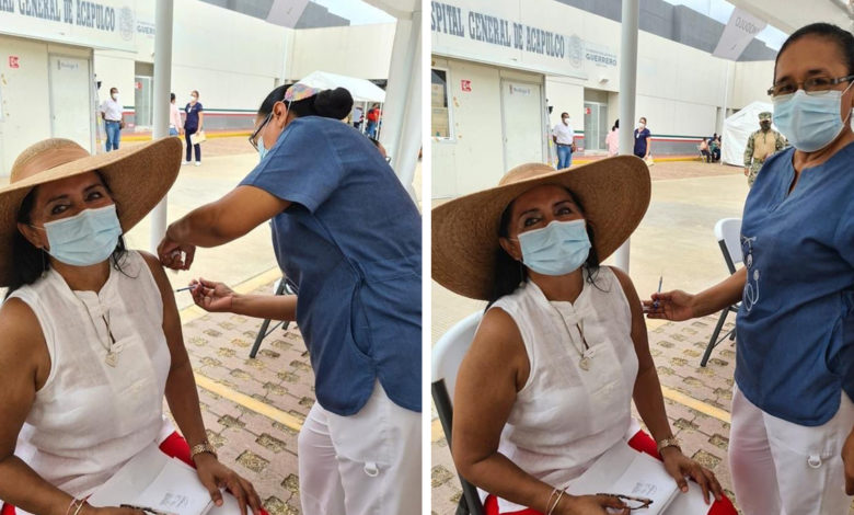 Foto: Cortesía Regidora de Acapulco causa polémica por presumir vacuna contra COVID-19