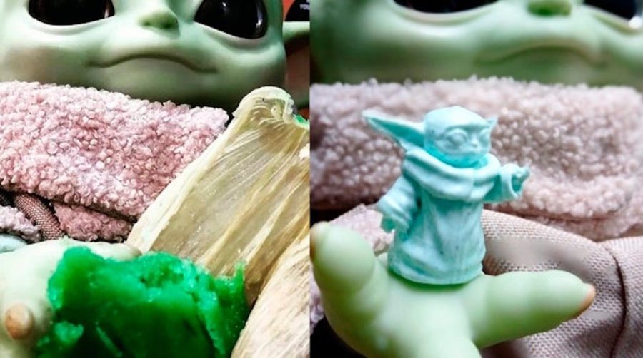 Foto: Cortesía Luego de Rosca de Reyes con Baby Yoda, ahora llegan los tamales