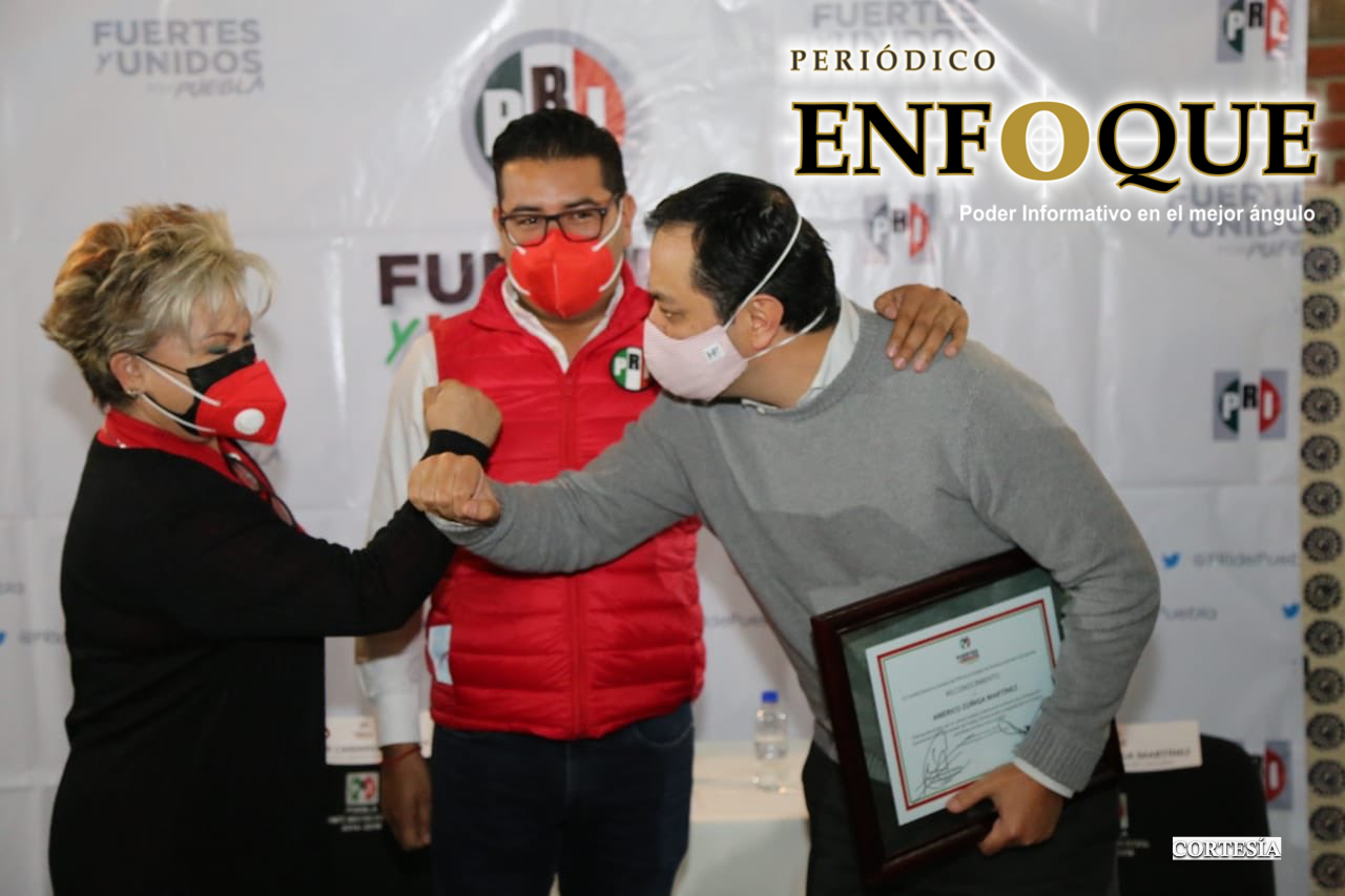 Foto: Cortesía El PRI Puebla se despide de Américo Zúñiga.