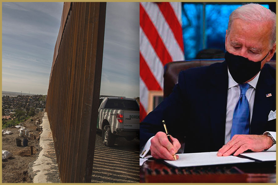 Joe Biden pondrá fin al muro en la frontera con México