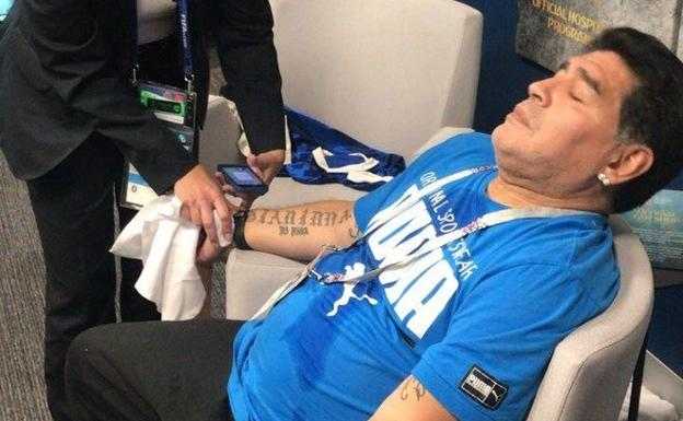 Foto: Cortesía Falsificaron la firma de Maradona para acceder a su historial médico en el hospital; informó el fiscal que investiga su muerte