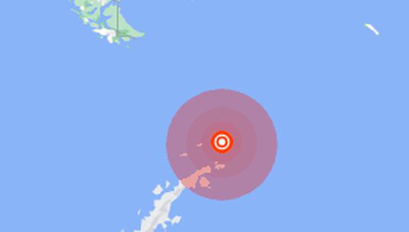 Foto: Cortesía Se registra fuerte sismo de magnitud 7 en la Antártida; evacuan zona