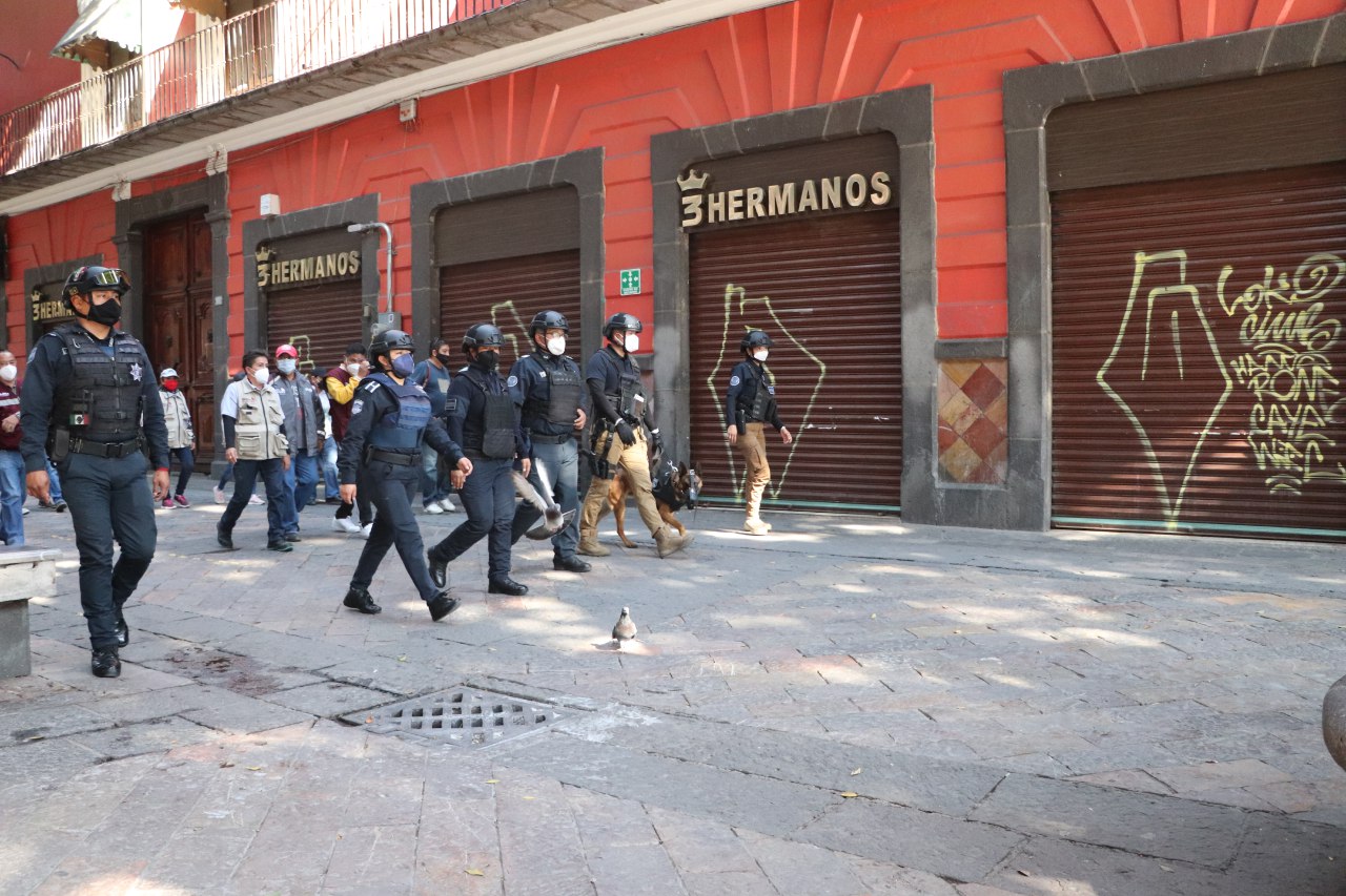 Foto: Cortesía Ayuntamiento inhibe la instalación de ambulantes en el Centro Histórico