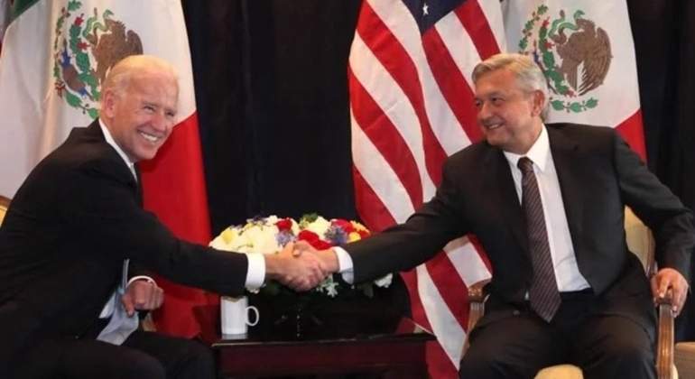 Foto: Cortesía En llamada, AMLO y Biden acordaron detener migración hacia México y EU: Casa Blanca