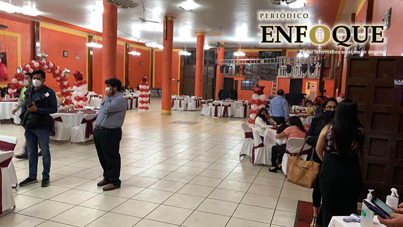 Foto: Rommel Bonilla  Tlaxcala pone en marcha operativo para suspender eventos masivos; inician con celebración de XV años