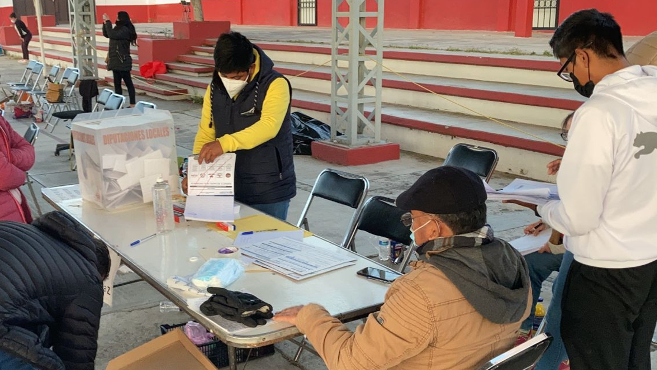 Por: Cortesía En San Andrés Cholula se desarrollaron los plebiscitos de manera pacifica
