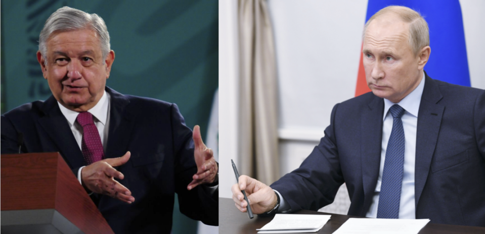 Foto: Cortesía AMLO hablará con Putin sobre suministro de vacuna rusa: Ebrard