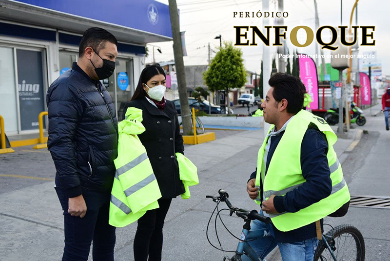 Foto: Cortesía Rivera Vivanco llama a automovilistas a privilegiar la vida de peatones y ciclistas
