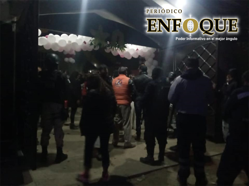 Foto: Cortesía Sin importar la pandemia, vecinos de Quecholac realizan fiestón