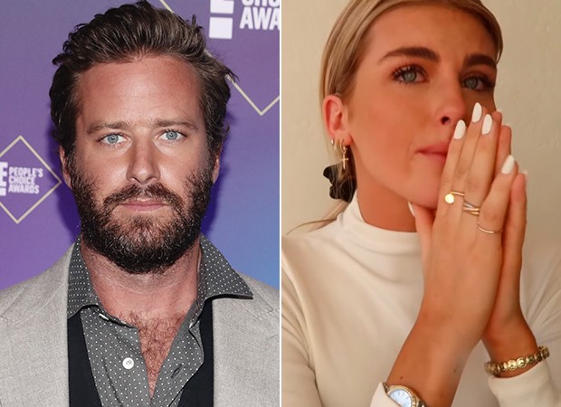 Foto: Cortesía Juegos sexuales perversos, la letra A grabada en la piel con cuchillo: Paige Lorenze ex novia de Armie Hammer relata su relacion; como 50 sombras de Gray pero sin amor