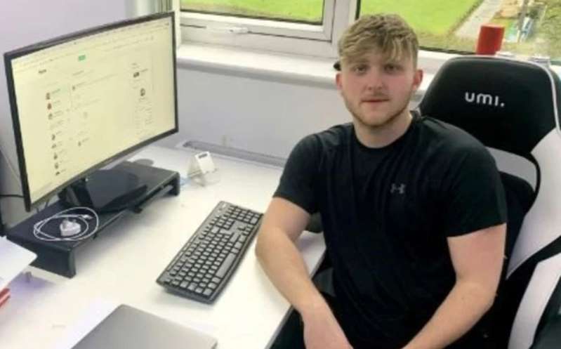 Foto: Cortesía Joven pierde empleo en pandemia; se vuelve millonario emprendiendo negocio propio