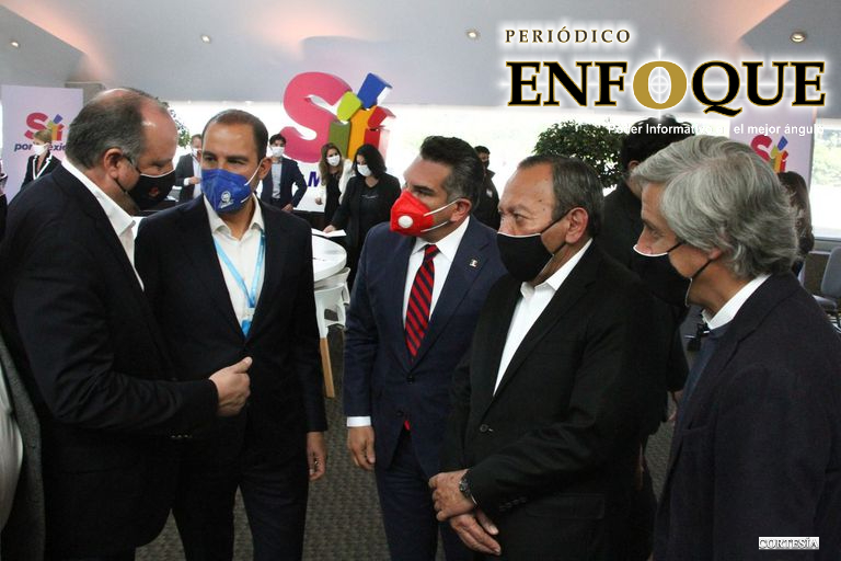 Foto: Cortesía Los dirigentes de la alianza Va por México se juntarán para efectuar una conferencia vía redes sociales.