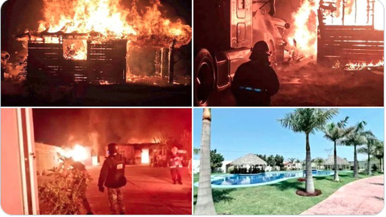 Foto: Cortesía Qué hay detrás del incendio en la mansión del “Marro”, ex líder del Cártel de Santa Rosa de Lima