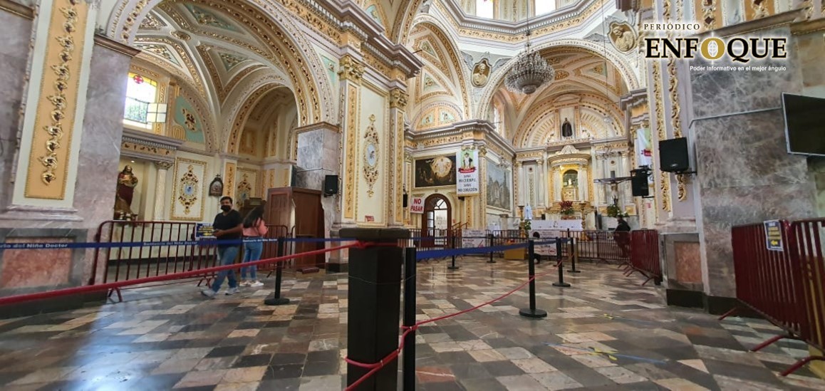 Foto: Marisol Oropeza Reabre sus puertas Santuario del Niño Doctor de Tepeaca con aforo del 20%