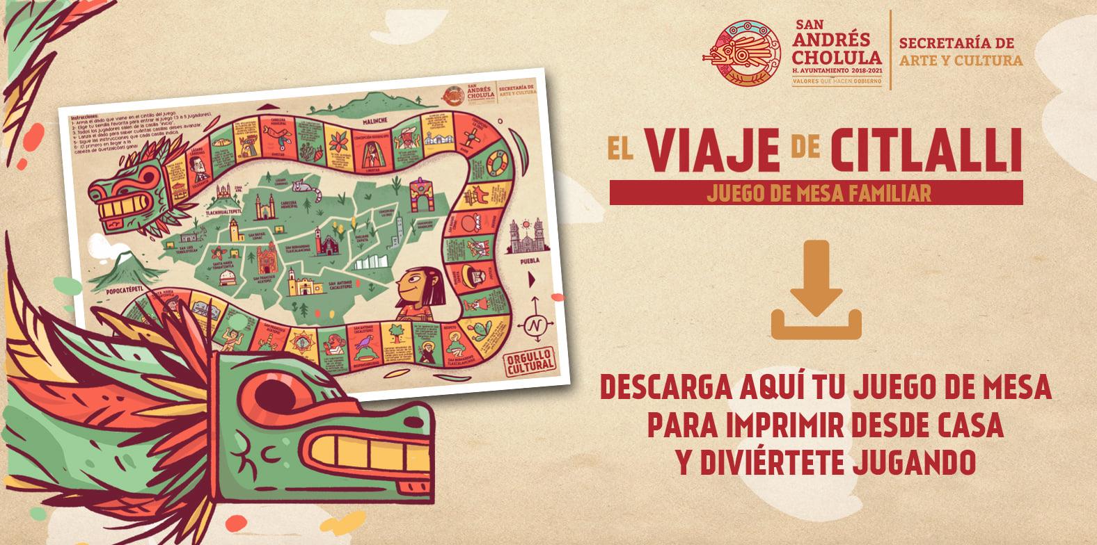 Foto: Cortesía Presentan el juego de mesa "el viaje de Citlalli" para fomentar la identidad sanandreseña