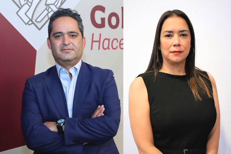 Foto: Cortesía Miguel Barbosa, gobernador de Puebla designa a Marta Teresa Ornelas como titular de la Secretaría de Turismo, y a Juan Carlos Moreno Valle  Abdala como director general de Carreteras de Cuota Puebla.