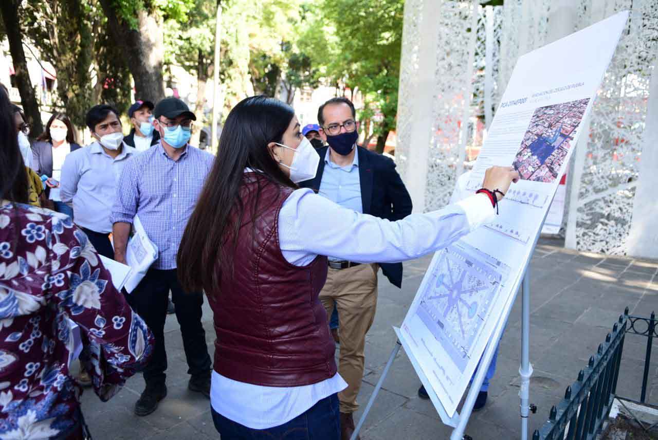 Rivera Vivanco celebra que SEDATU remodelará el zócalo 