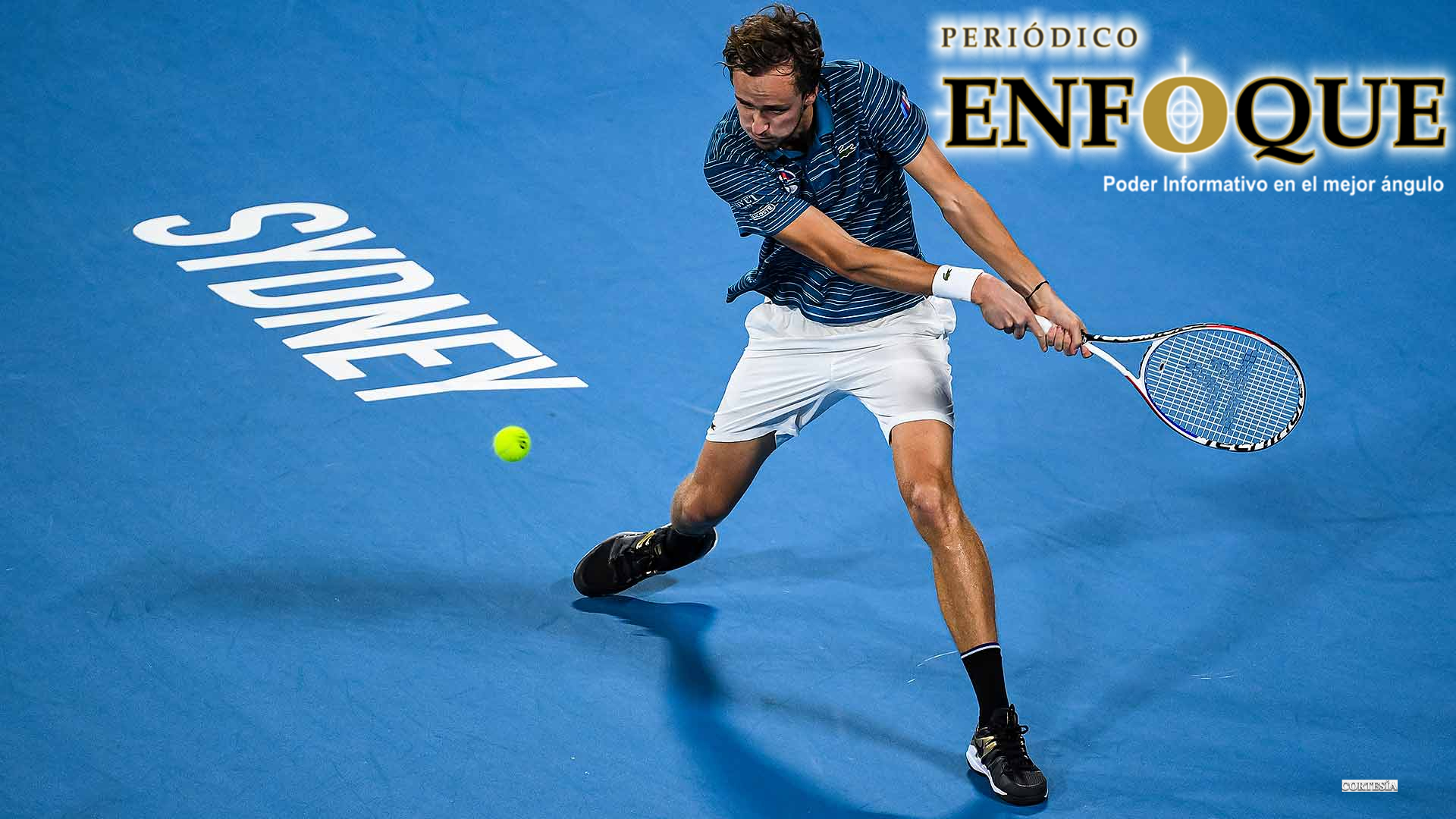 Foto: Cortesía Para Medvedev la ATP Cup será un muy especial jugar este certamen para comenzar este 2021.