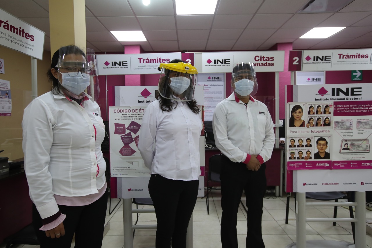 Foto: Cortesía Módulos del INE Puebla reciben sin cita para trámite de primera vez o cambio de domicilio