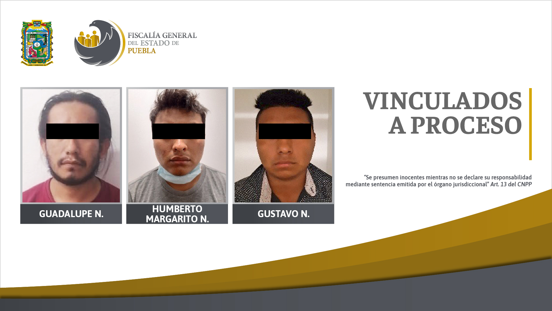 Foto: Cortesía Tres hombres en prisión por intento de secuestro y homicidio en Puebla