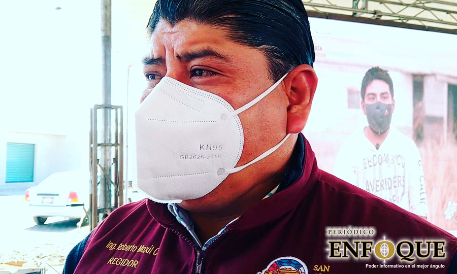 Foto: Omar Sánchez Roberto Maxil dispuesto a suplir a Karina Pérez Popoca en la alcaldía de San Andrés