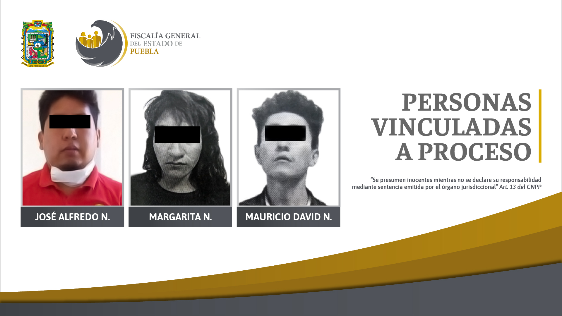 Foto: Cortesía Tres personas más detenidas en Puebla por posesión de estupefacientes.