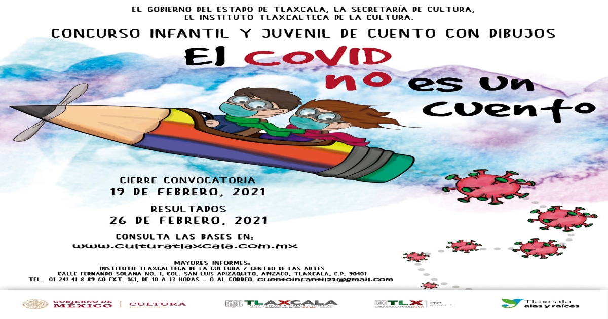 Foto: Cortesía Convoca ITC a concurso infantil y juvenil “el Covid no es un cuento”