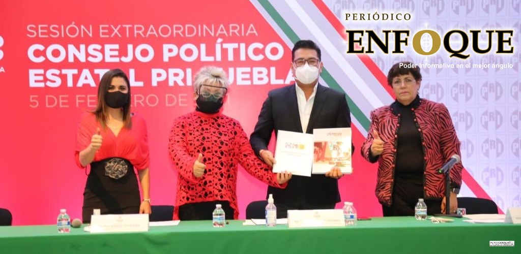 Foto: Cortesía El PRI Puebla ya aprobó su Plataforma Política para la próxima carrera electoral.