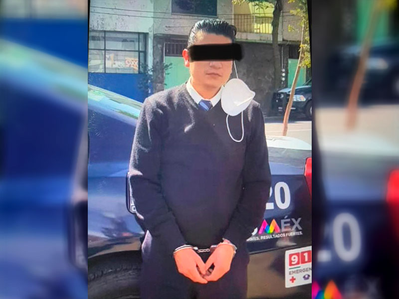 Detienen en Toluca a falso médico, se hacía pasar por especialista en COVID-19
