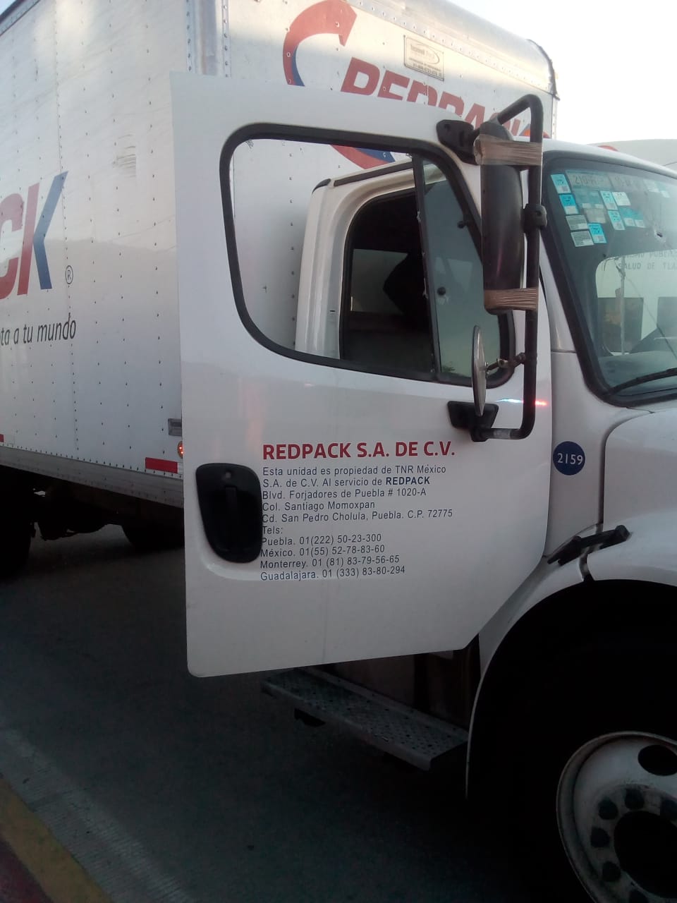 Foto: Cortesía Tras persecución, aseguran en Ixtenco camión robado; una persona fue detenida