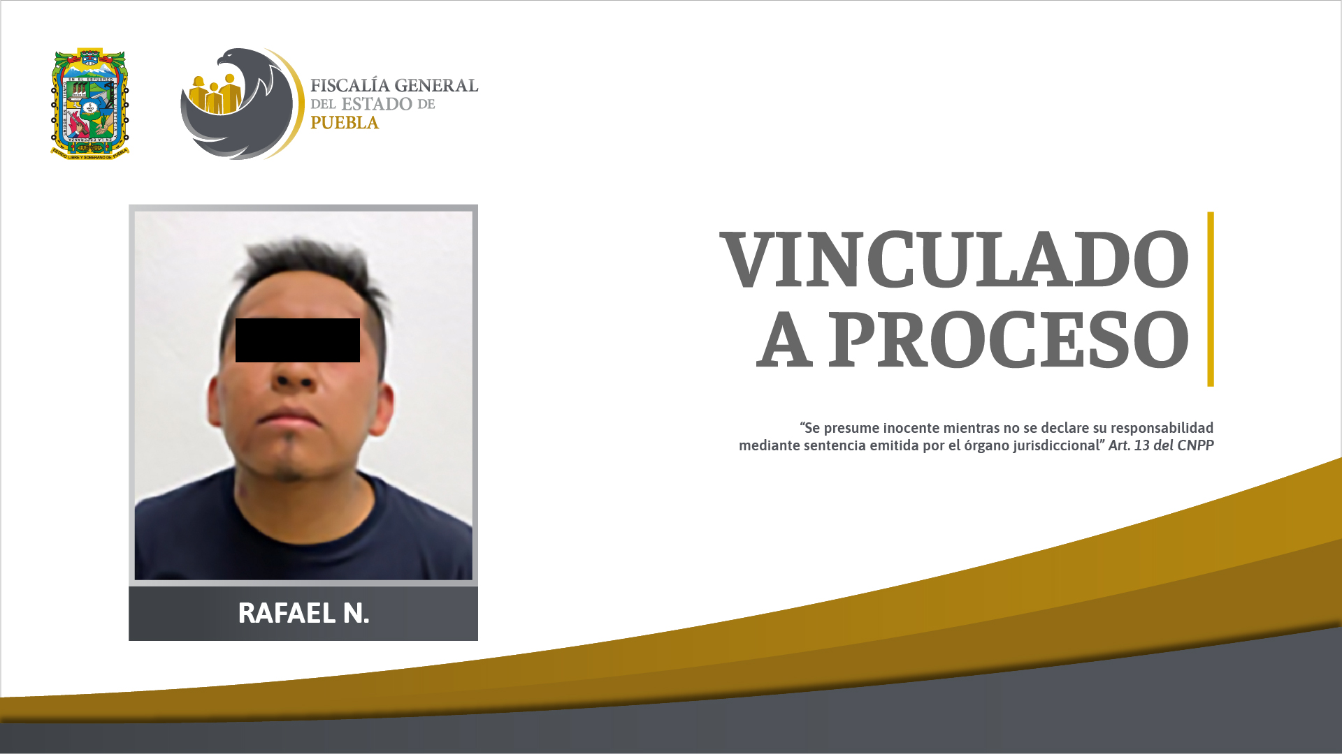 Foto: Cortesía FGE obtuvo vinculación a proceso de “El Costras” por secuestro agravado