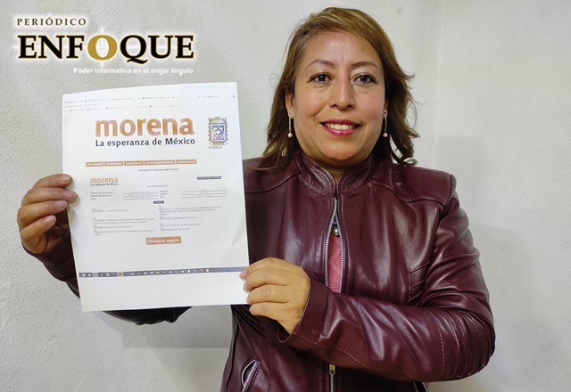 Foto: Especial Busca diputada local del distrito 9 precandidatura de Morena a la alcaldía de Cuautlancingo