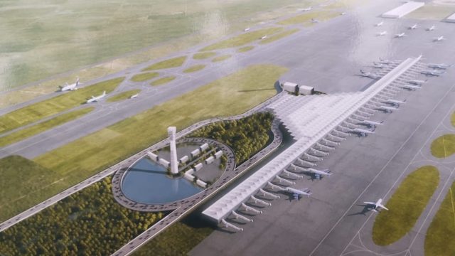 Foto: Cortesía AMLO inaugura este miércoles el 50% del Aeropuerto de Santa Lucía
