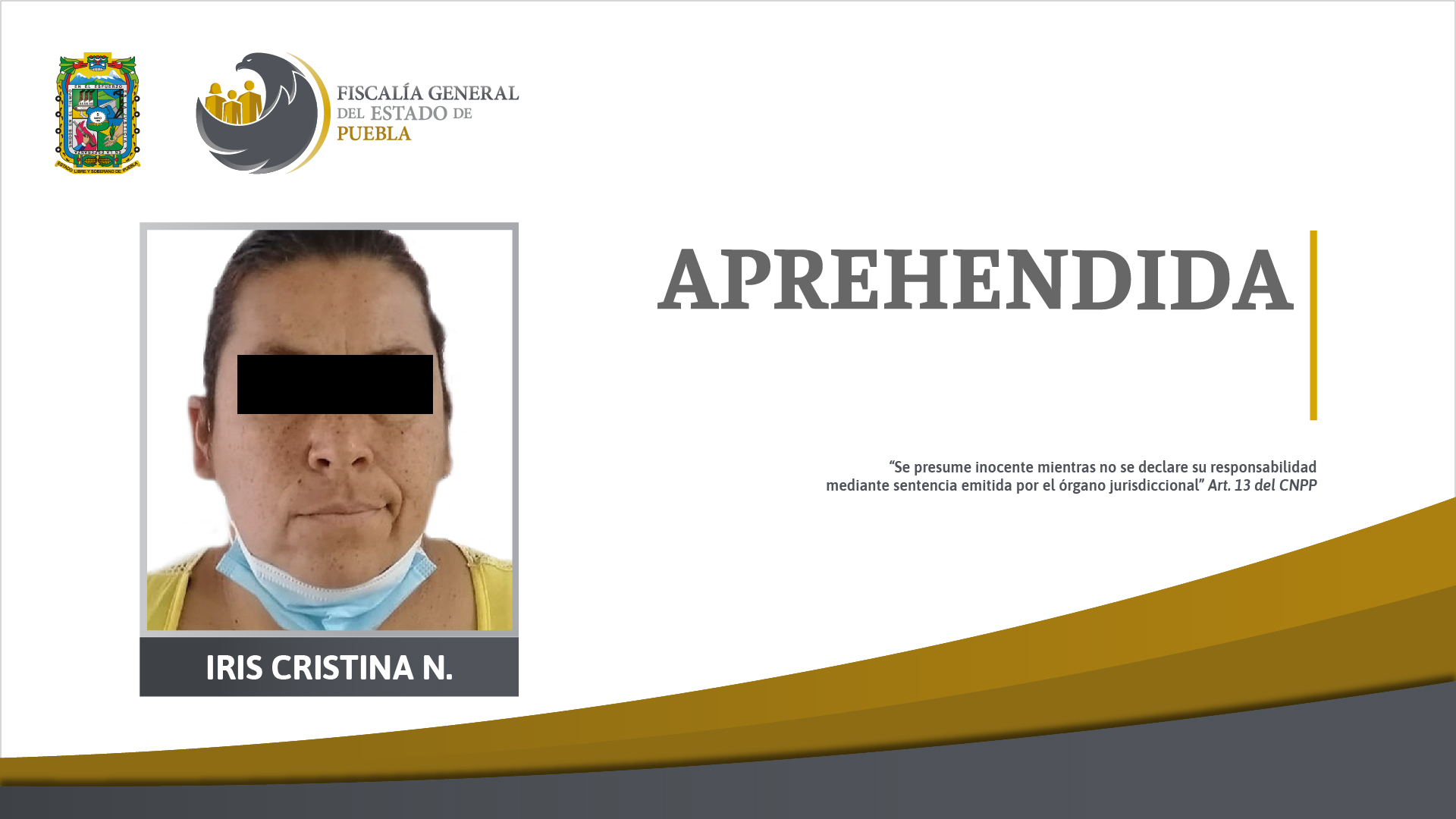 Foto: Cortesía Fiscalías de Puebla y Veracruz detuvieron a la sexta persona relacionada con el accidente aéreo de los Moreno Valle