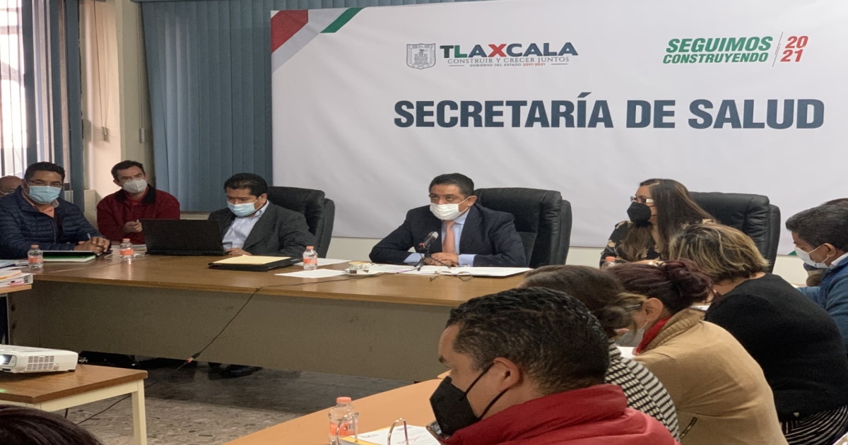 Foto: Cortesía Participa SESA Tlaxcala en reunión nacional para el fortalecimiento de los servicios de salud 2021