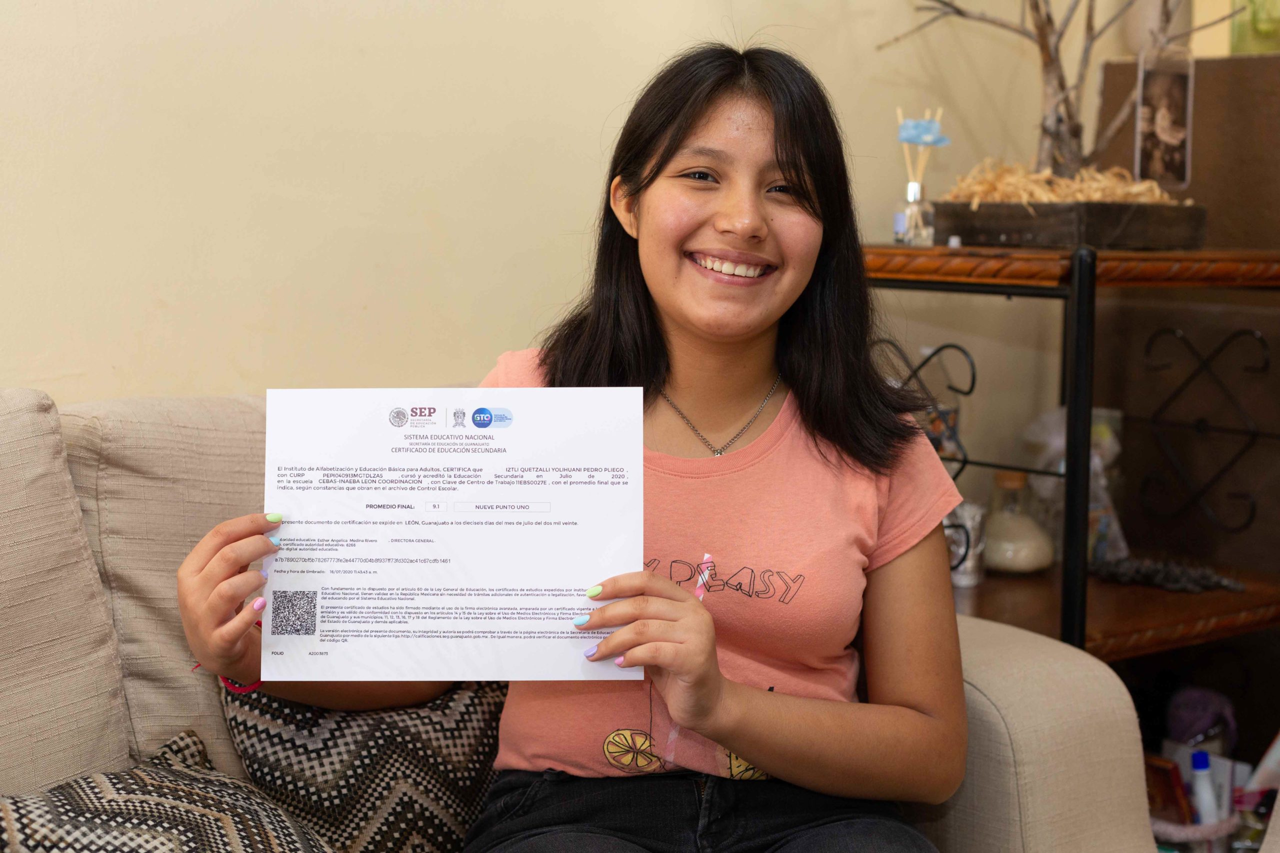 Foto: Cortesía SMDIF facilita herramientas para que niños continúen se educación el sistema IEEA