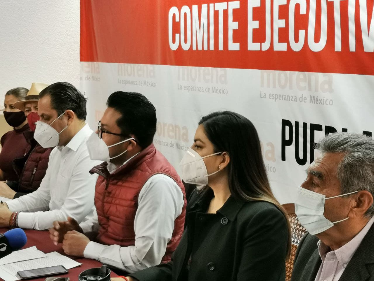 Foto: Cortesía Rivera Vivanco llama a la unidad entre aspirantes morenistas por la alcaldía de Puebla