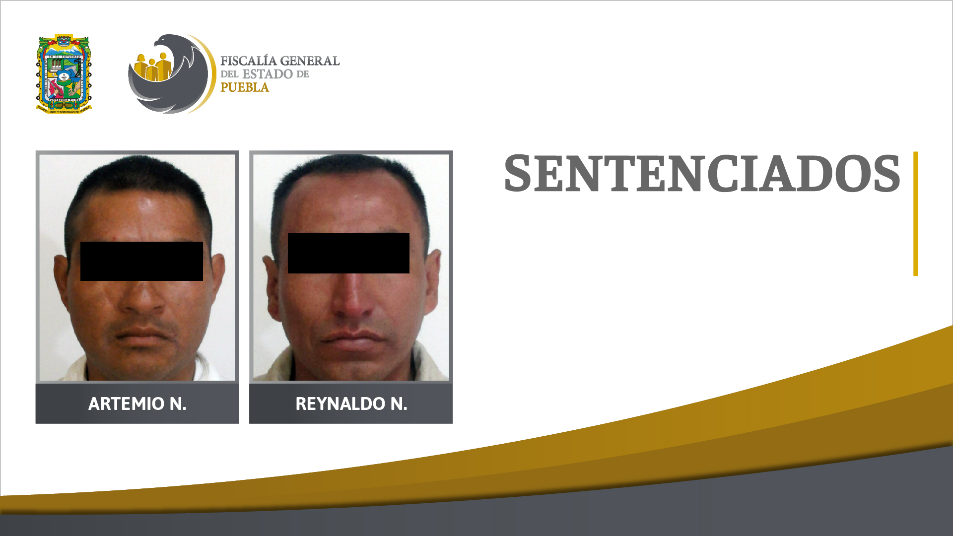 Foto: Cortesía Sentencia condenatoria contra Artemio N. y Reynaldo N. por homicidio en Xicotepec
