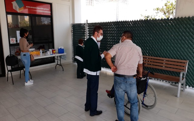 Foto: @OcoyucanI Ya fueron aplicadas más del 20% de las vacunas contempladas para adultos mayores